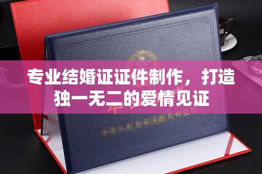 旅顺口专业结婚证证件制作，打造独一无二的爱情见证