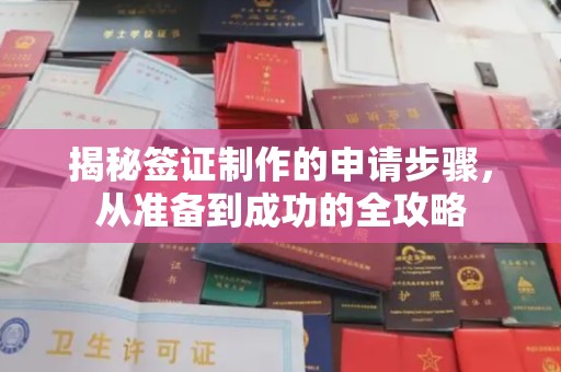 旅顺口揭秘签证制作的申请步骤，从准备到成功的全攻略