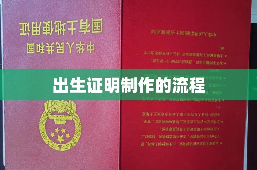 旅顺口出生证明制作的流程