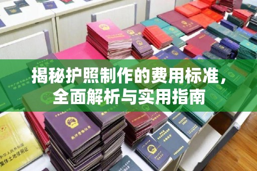旅顺口揭秘护照制作的费用标准，全面解析与实用指南